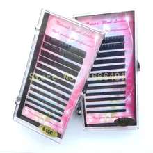 Все размеры 5 чехлов C D Curl Индивидуальные Наращивание ресниц искусственные, ненастоящие, поддельные ресницы