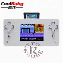 2,8 дюймов ЖК-дисплей Дисплей Портативный PmP 6000 Ручные игры построено 500 игры 2 шт. карты ручные Видео игровой консоли черный