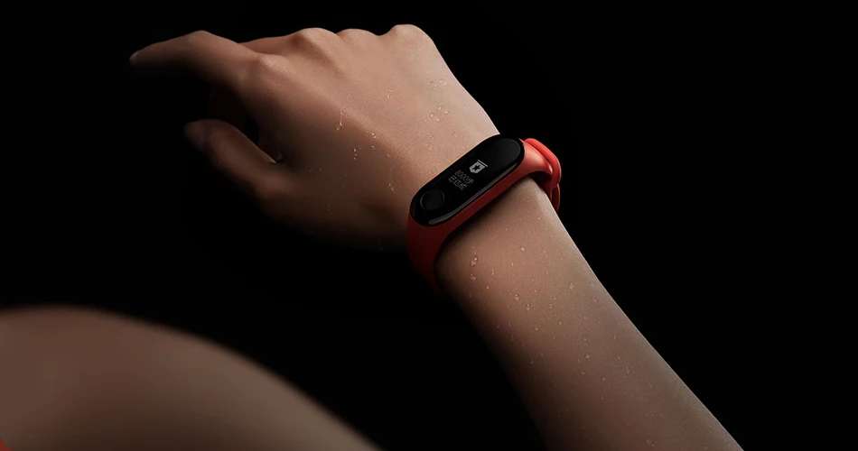 Origina Xiaomi Mi Band 3 4 смарт-Браслет фитнес-браслет большой сенсорный экран OLED частота сердечных сокращений сообщения Smartband