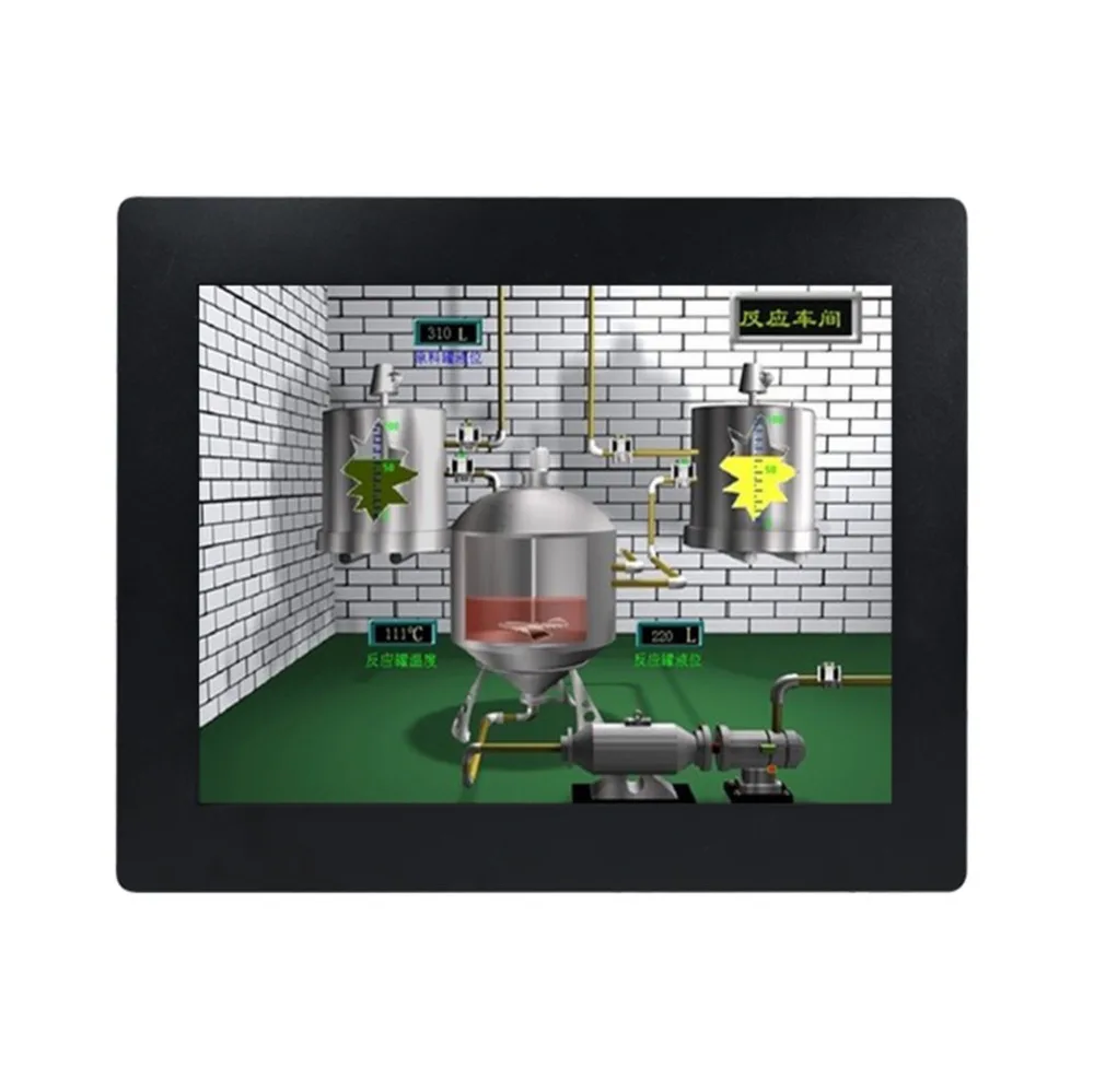 2MM Ultra Thin 19 Inch Industrial Touch Panel PC Touch Screen Computer With COM LPT Partaker Z16T (3)