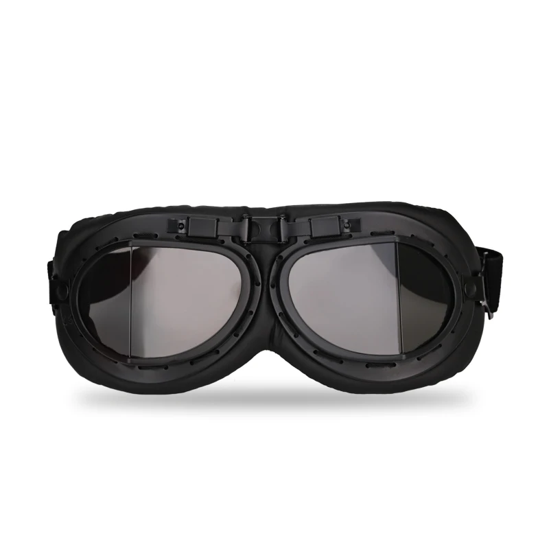 Черные мотоциклетные очки винтажные скутеры очки для мотоцикла велосипед