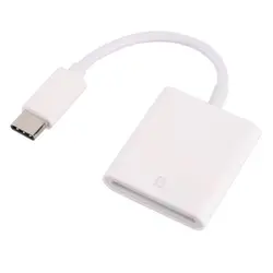 SD кард-ридер USB 3,1 type C USB-C для SD SDXC карта адаптер для считывателей для Macbook сотовый телефон samsung huawei Xiaomi