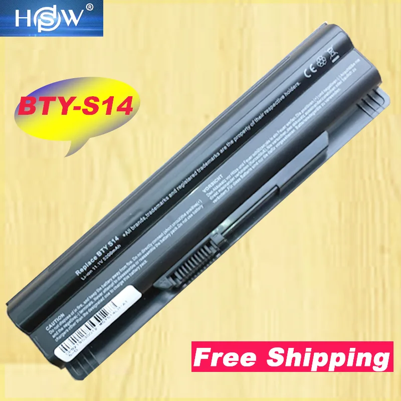 HSW 5200 mAh 11,1 v аккумулятор для MSI BTY-S14 BTY-S15 FR700 FX700 CR650 CX650 FX420