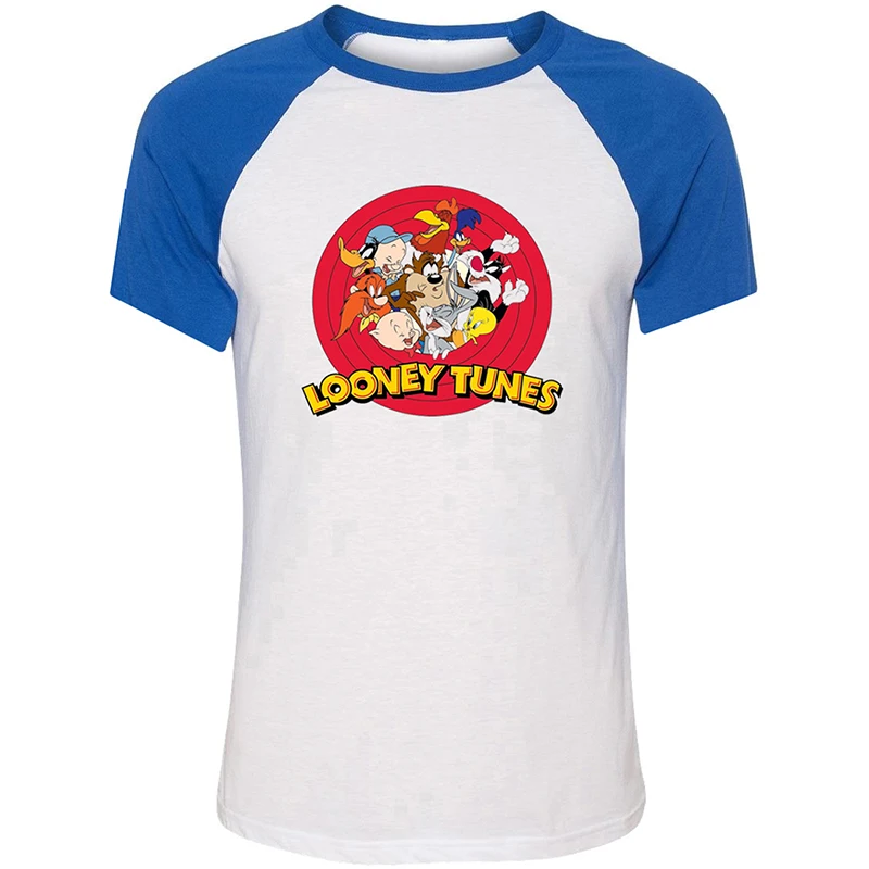 

Sylvester Cat Looney Tunes riding Tweety Bird Hungry Taz Mania Looney Tunes black white Design Mens Printing T shirt Graphic Tee