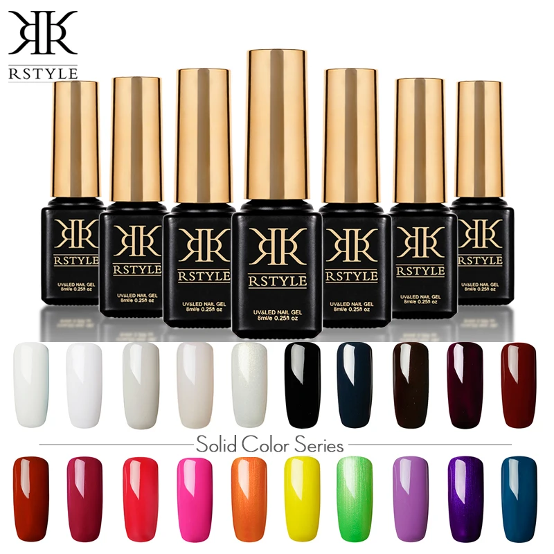 

RSTYLE Nail Polish Soak Off Nail Gel Polish 8ml 9031-9062 UV Gel Nail Polish Nail Art Gel Varnish Lacquer Semi Vernis Permanent