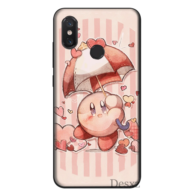 Desxz силиконовый чехол для телефона Xiaomi Mi 6 8 9 10 9t cc9 E SE A1 2 Pro Lite Чехол I Love Kirby