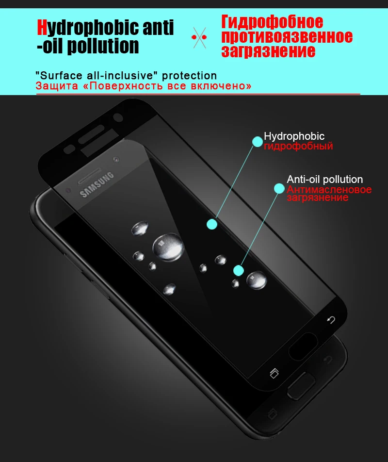 TOMKAS For Samsung Galaxy J3 J5 J7 2016 A3 A5 2017 to Edge Coverage Screen Protector Film For Galaxy J3 J5 J7 2016 A3 A5 2017    (12)