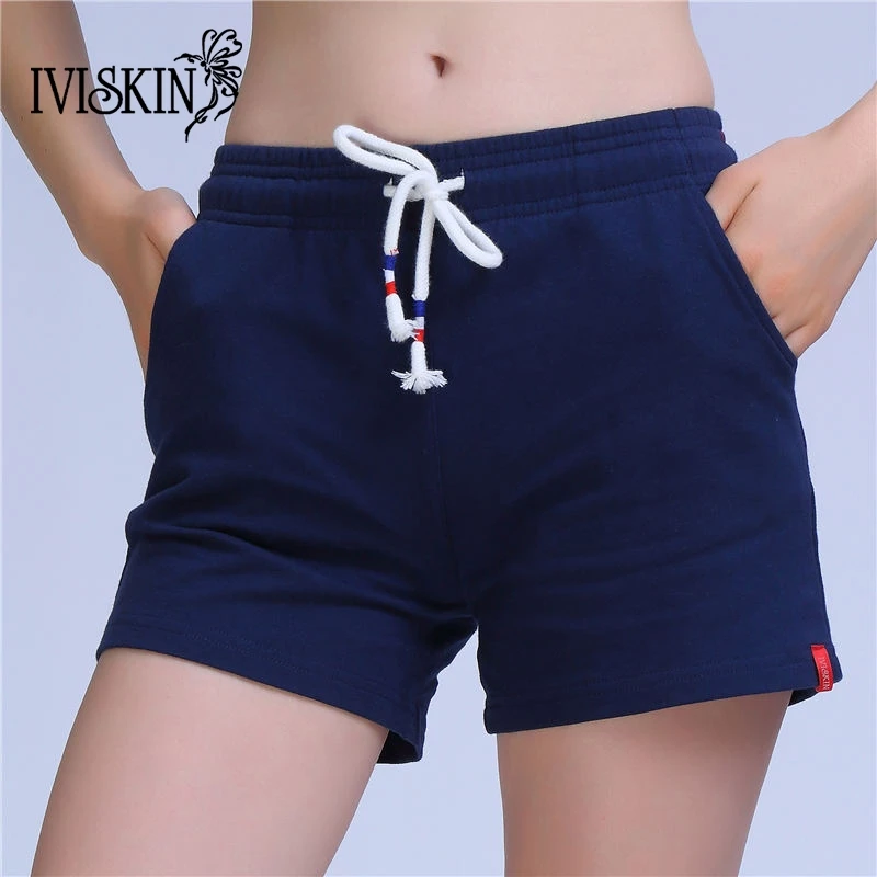 womens cargo shorts with elastic waist