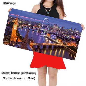 

Mairuige Free Shipping Beautiful Scenery Night Mouse Pad Made Durable Gaming Anti-slip Silicone Rubber Anti-slip Mice Play Mats