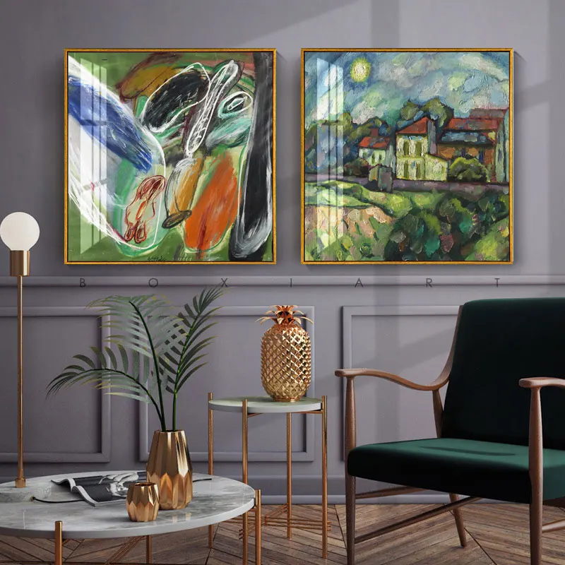 

Fashion Design Art Posters and Prints Canvas Painting Wall Pictures for Living Room Abstract Scenery Home Decor