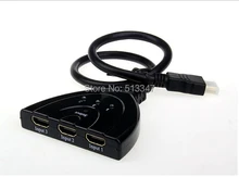 HDMI Splitter HDMI 3 in 1 Out Adapter HDMI 1080P Auto Switch Extender Switcher Splitter Hub With Cable