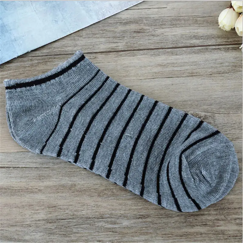 5 пар модные мужские носки мужские летние легкие носки полосатые короткие хлопковые носки пары носки распродажа