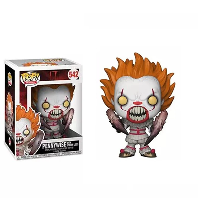 Funko POP Новое поступление официальный фильм ужасов это Pennywise фигурка куклы Коллекция фигурка модель кукла детские игрушки для подарков
