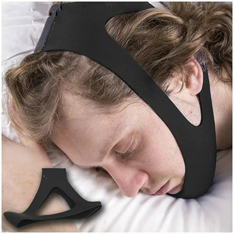 Anti Snore Chin Strap Stop Snoring Snore Belt Sleep Apnea Chin Support