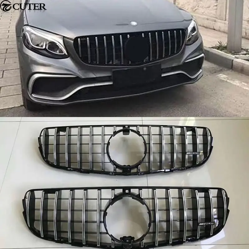 W253 GLC260 GLC300 GLC43 AMG style Front bumper Grill ...