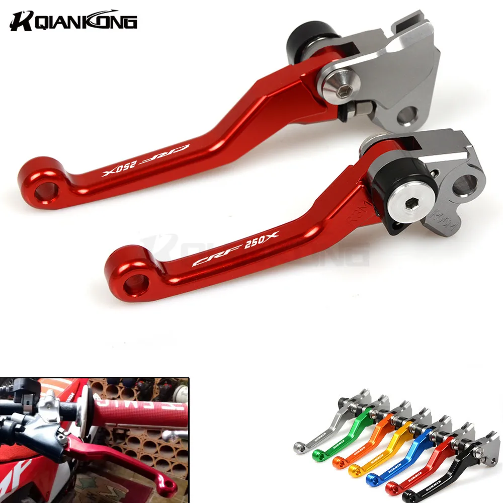 

Lever CNC Pivot Motocross DirtBike Brake Clutch Lever for HANDA CRF250X CRF450X CRF230F 2004 2005 2006 2007 2008 2009