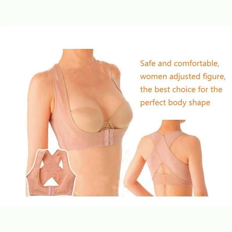 New Magnetic Therapy Correction Posture Back Shoulder Corrector Back Support Brace Belt Adjustable Strap 