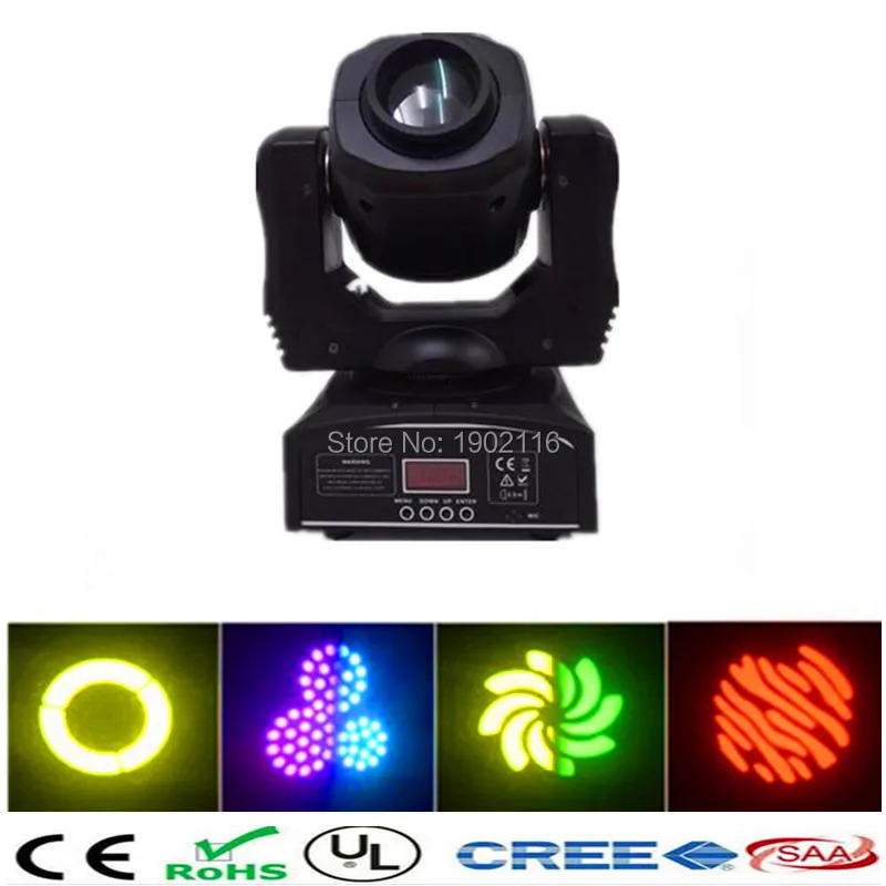 

Free&Fast shipping 60W Mini LED Spot Moving Head Light /60W gobo moving head /super bright LED DJ Spot Lights /60W dj lighting