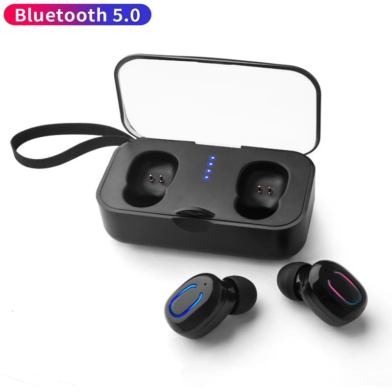 

VIBEMAXX TWS Wireless Mini Bluetooth Earphone For Xiaomi Huawei Mobile Stereo Earbud Sport Ear Phone With Mic Portable Charging