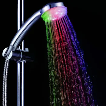 

CY8008-A10 Multi-color LED Hand Shower Heads Automatic Temperature Sensor LED Hand Shower Water Powered LED Bathroom Shower Head