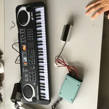 Волшебная музыкальная клавиша музыкальная нотка реквизит для побега игровая комната реквизит электронная клавиатура воспроизведение правильной музыки, чтобы избежать таинственная комната