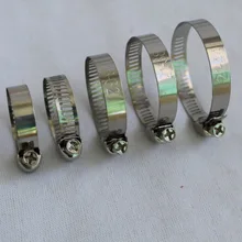 Vidric американские нержавеющей стальные зажимы для шланга, ободки, пряжки, шланг для природного газа зажимы, стиральная машина cливной шланг зажимы