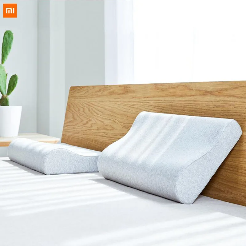 

New Original Xiaomi Mijia Neck protection memory pillow High and low curve support Internal and external antibacterial