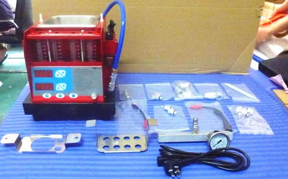 

220V or 110V auto four jars 4 cylinder Fuel Injector tester and ultra Cleaner MST-30