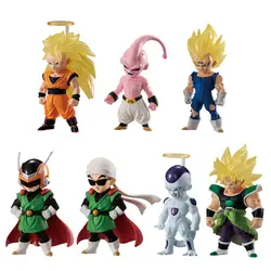 Tronzo 7 шт. Оригинальный Bandai действительный фигурка Dragon Ball Супер Broly Вегета ГОКу SSJ3 Гохан Buu Фриза ПВХ Рисунок Модель игрушки куклы