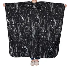 Уход за волосами обертывание красочная Водонепроницаемая профессиональная стрижка волос резка накидка для парикмахерской стрижка фартук ткань для унисекс Jan22