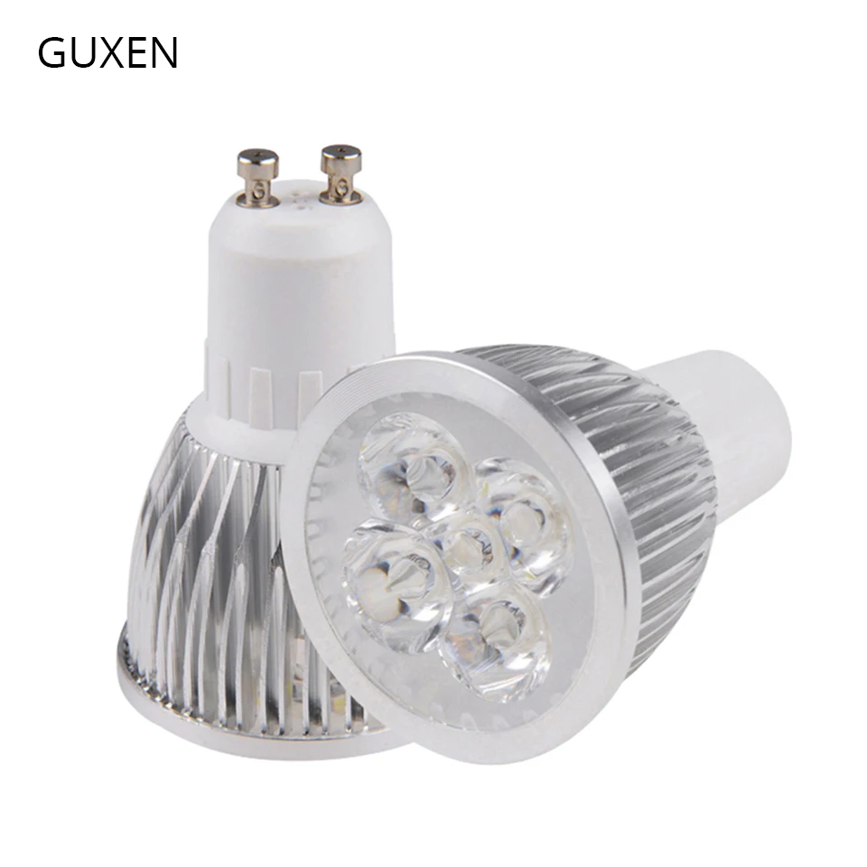 

GUXEN GU10 Led lamp Bulb Dimmable/No-dimmable 3W 4W 5W 6W 8W 9W 10W AC110V-240V Led spotlight for living room