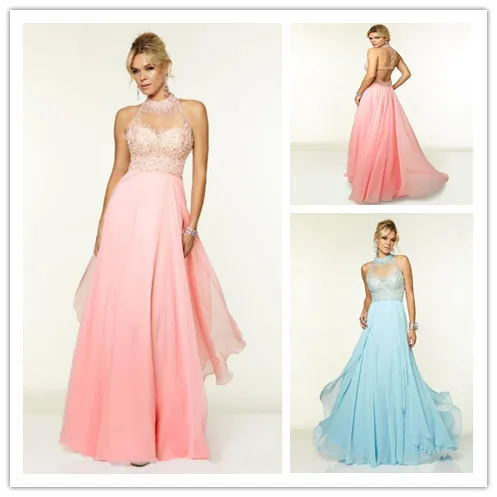 Light-Pink Formal Dresses