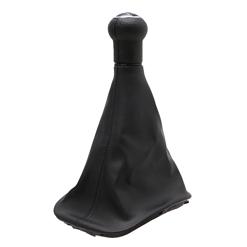 

1 Pc 5 Speed Gear Shift Knob Gaitor Boot PU Leather For VW PASSAT B5 Volkswagen Bora
