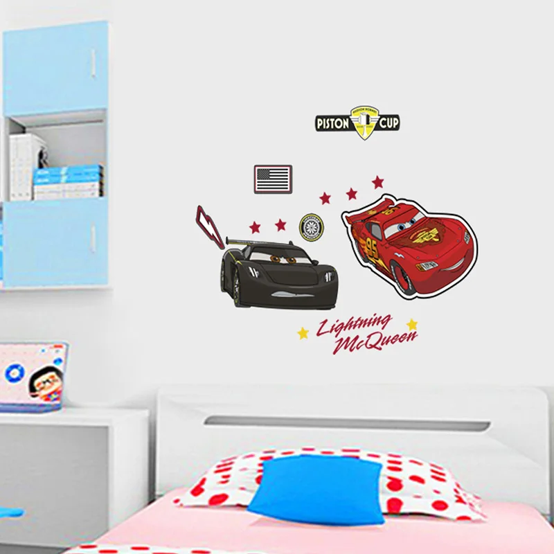 Super Disney Cars Wall Stickers Kids Room Wallpaper Sticker Removable Wall Decor Sticker Cartoon Car Wall Decor For Kindergarten Super Disney Cars Wall Stickers Kids Room Wallpaper Sticker Removable Wall Decor Sticker Cartoon Car Wall Decor For Kindergarten