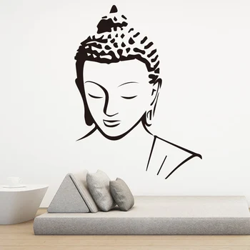 

Religion Buddha Pattern Wall Decal Sticker Home Decor Removable Art Vinyl Mural for Living Room Bed room Wall Art decoration