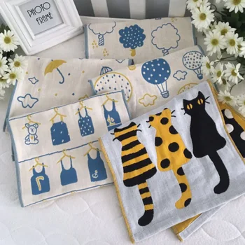 

Summitkids New 100% Soft 3 Layers 100% Cotton Baby Towel 25*50 Absorbent Drying Bath Beach Towel Non-fluorescent Face Towel