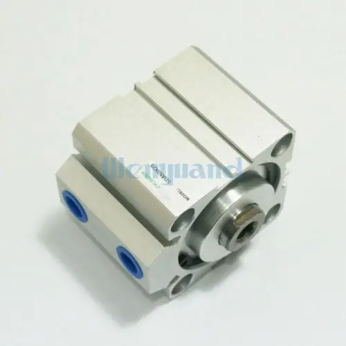 

SDA50x25 Air Cylinder Double Acting Single Rod Compact Cylinder Bore 50mm Stroke 25mm SDA50-25