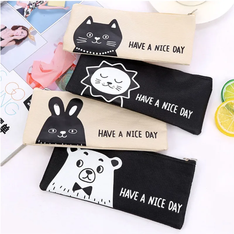 Косметичка на молнии для зубных щеток Kawaii водонепроницаемая портативная