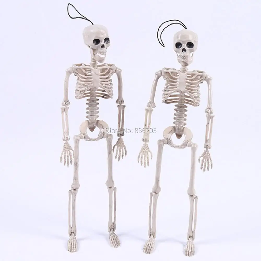 Гибкая анатомическая Анатомия человека, кость, медицинская модель скелета,, медицинская помощь для обучения, анатомия, искусство, эскиз, 40 см, Хэллоуин