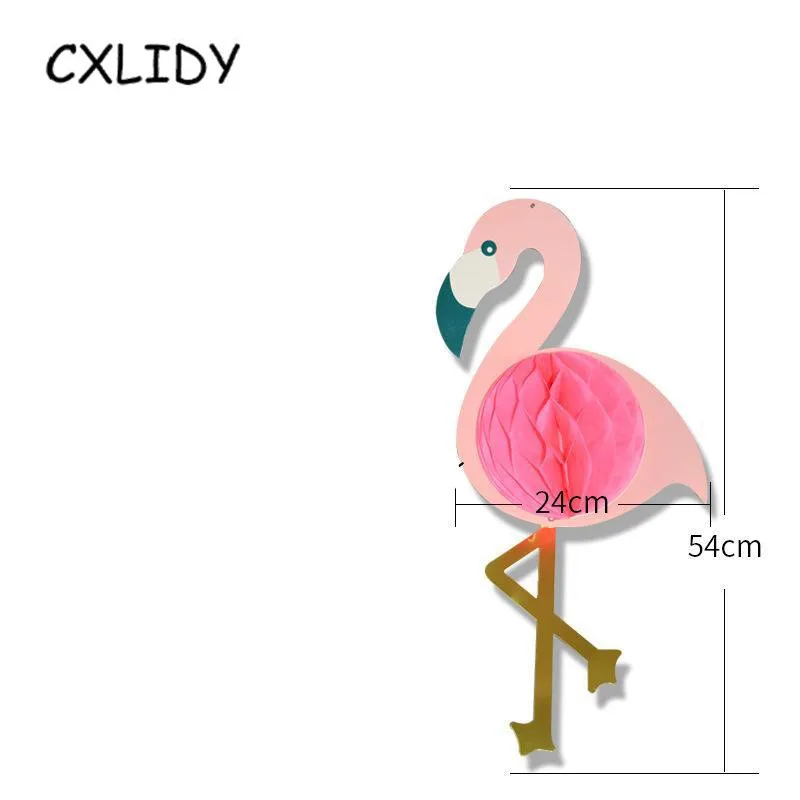 Hawaiian Party ALOHA Letter Turtle Leaf Banner Pineapple Balloon Flamingo Straw Honeycomb Ball Paper Lantern Decoration qq096 (56)