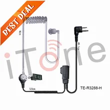Radio Headset Walkie Talkie Earpiece For Motorola Ear Hook Mic PTT Earphone for Baofeng In Ear Headset for Yeasu Radio Headset