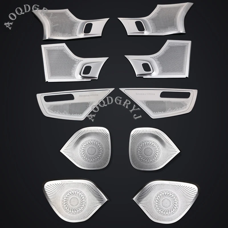 Автомобильный Стайлинг подходит для 2015 2019 Volvo XC90 нержавеющая сталь матовая