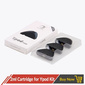 

Original Yosta 3pcs/lot 2ml Refillable Cartridge 1.4ohm Coil for Yosta Ypod Vape Kit Replacement Pod