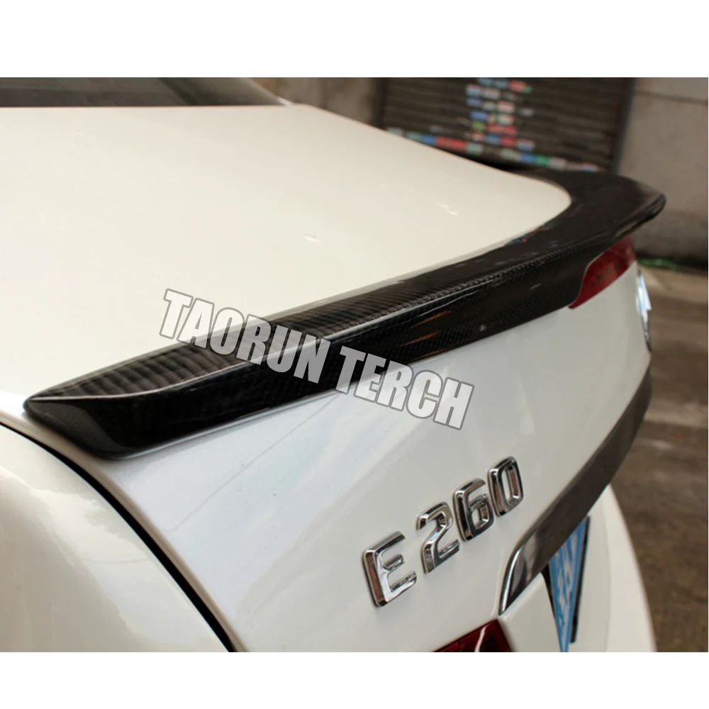 Спойлер для заднего крыла из углеродного волокна Mercedes Benz W207 C207 AMG Style Coupe 2 Door Only 2012
