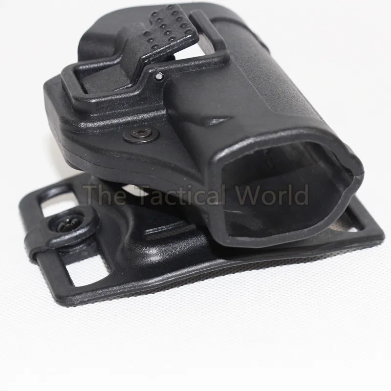

Airsoftsports Tactical Gun Case Holster For PPK 2238 IPSC Paintball Hunting Waist Belt Paddle Pistol Holsters Black Accessories