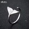SMJEL-bijoux en argent pour hommes, bijoux en forme de sirène, anneaux manchettes, queue de poisson, mer, cadeaux romantiques, vente en gros ► Photo 1/6