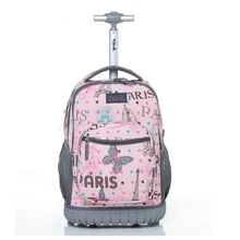 Letrend, дорожная сумка, милый мультяшный рюкзак, вместительный рюкзак, студенческий багаж на колесиках, школьная сумка, Детская сумка для переноски в багажнике