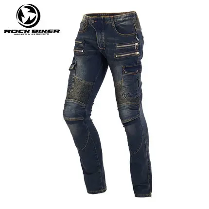 

ROCK BIKER motorcycle riding pants of male locomotive pants drop four seasons racing handsome skinny jeans