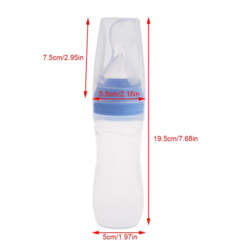 Food Dispensing Spoon Infant Silicone Feeding Spoon Feeder Food
