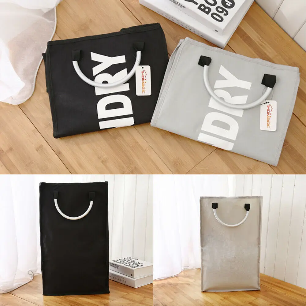 كبيرة للطي طوي أكسفورد غسل الملابس كبيرة 40L سلة الغسيل تعرقل لعب حقيبة التخزين الساخن كبيرة للطي طوي أكسفورد غسل الملابس كبيرة 40L سلة الغسيل تعرقل لعب حقيبة التخزين الساخن